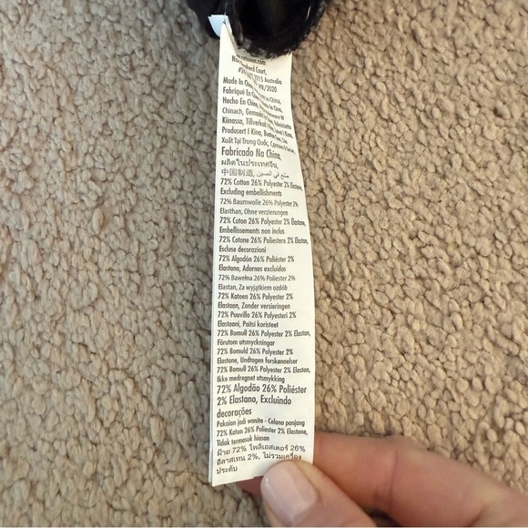 NWT Cotton On high rise cropped skinny jeans in black 10 - Picture 9 of 10